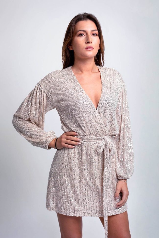 Model in Kleid - Fotostudio